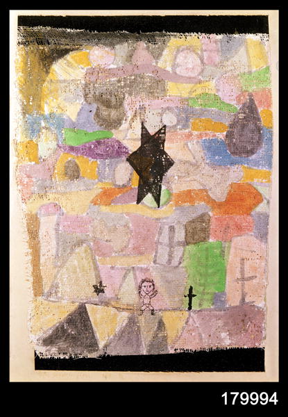 Under a Black Star, 1918 (no 116) (w/c on primed gauze on cardboard)  à 
