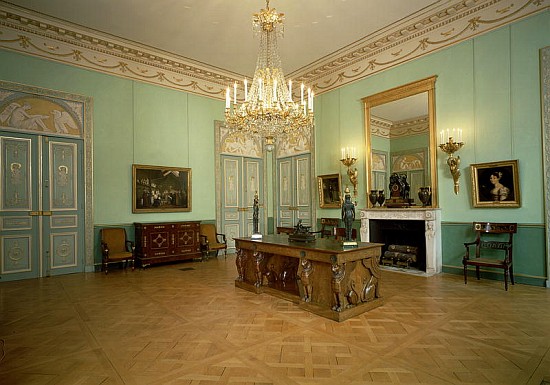 View of the Salon, 18th-19th century à 