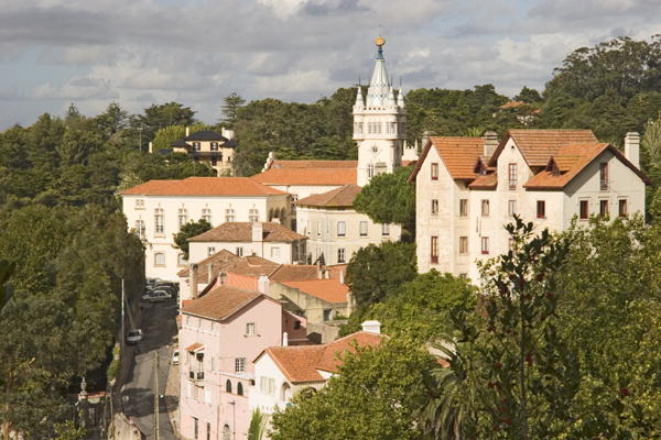 View of the town (photo)  à 