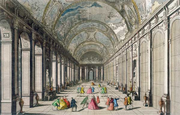 Versailles , Hall of Mirrors à 