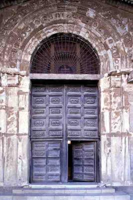 View of the door, 12th century (photo) à 