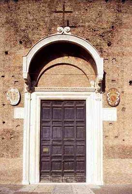 View of the doorway to the Convent, 17th century (photo) à 