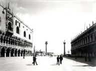 View of the Piazzetta S. Marco (b/w photo)