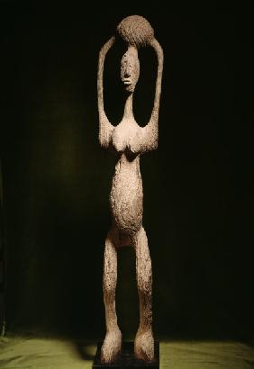Weibliche Figur, (Bambara), Mali / Holz