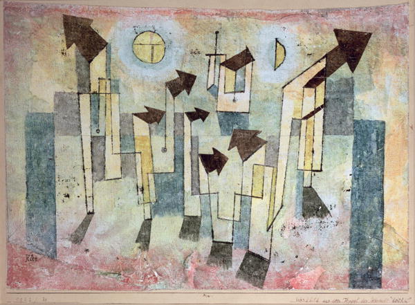 Wall Painting from the Temple of Longing Thither, 1922 (watercolour on paper)  à 