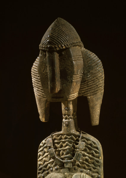 Weibliche Ahnenfigur, Bamana, Mali/Holz à 