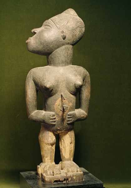Weibliche Figur, Kongo / Holz à 