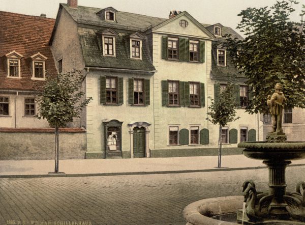 Weimar , Schillers House à 