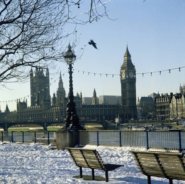 Westminster, Houses of Parliament (photo)  à 