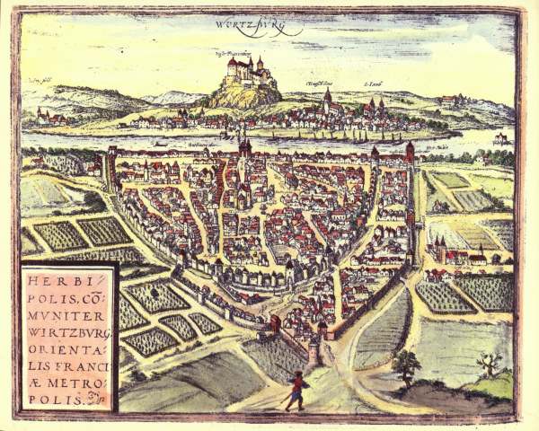 Würzburg / Braun-Hogenberg 1572-1618 à 