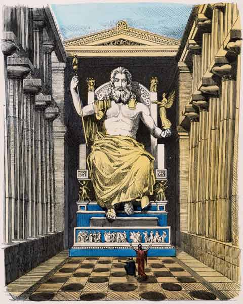 Olympia , Temple of Zeus à 