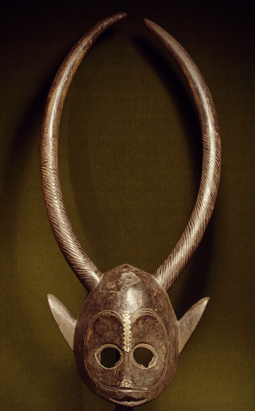 Zoomorphe Maske, Bamana, Mali / Holz à 