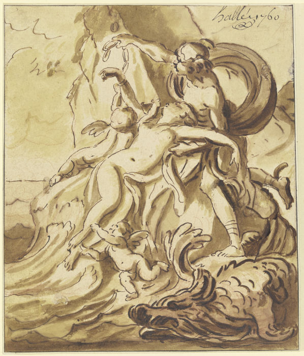 Perseus befreit Andromeda à Noël Hallé