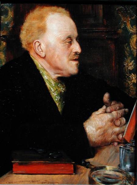 Dr. Paul Gachet (1828-1909) à Norbert Goeneutte
