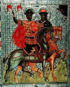 St. Boris and St. Gleb Mounted