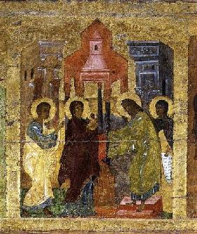 The Presentation in the Temple, Russian icon from the iconostasis in the Cathedral of St. Sophia