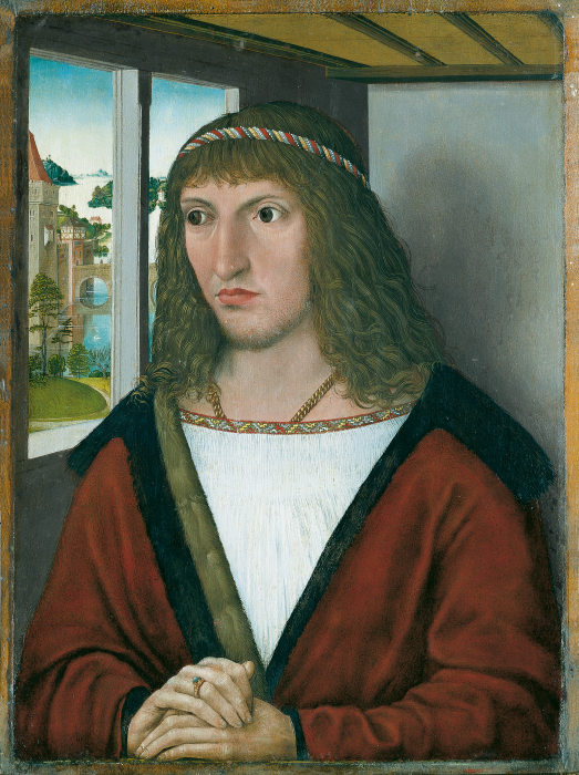 Portrait of the Younger Elector Frederick the Wise of Saxony à Maître de Nuremberg vers 1490
