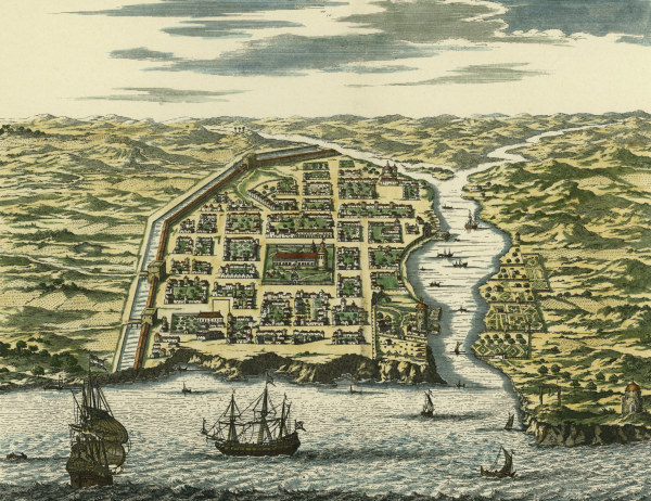 Santo Domingo , O. Dapper 1673 à O. Dapper