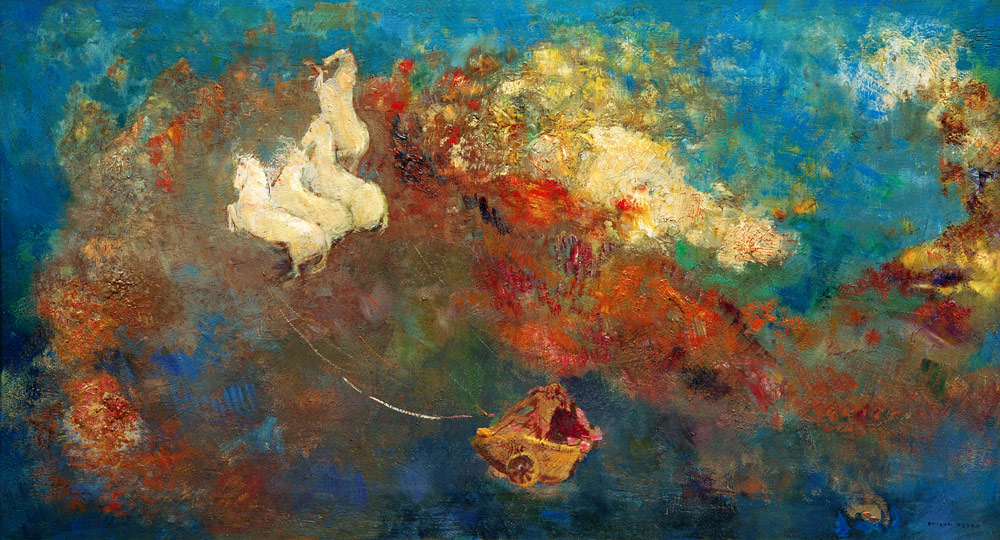 Le Char d’Apollon à Odilon Redon