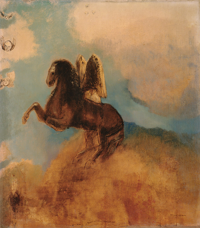 Pegasus à Odilon Redon