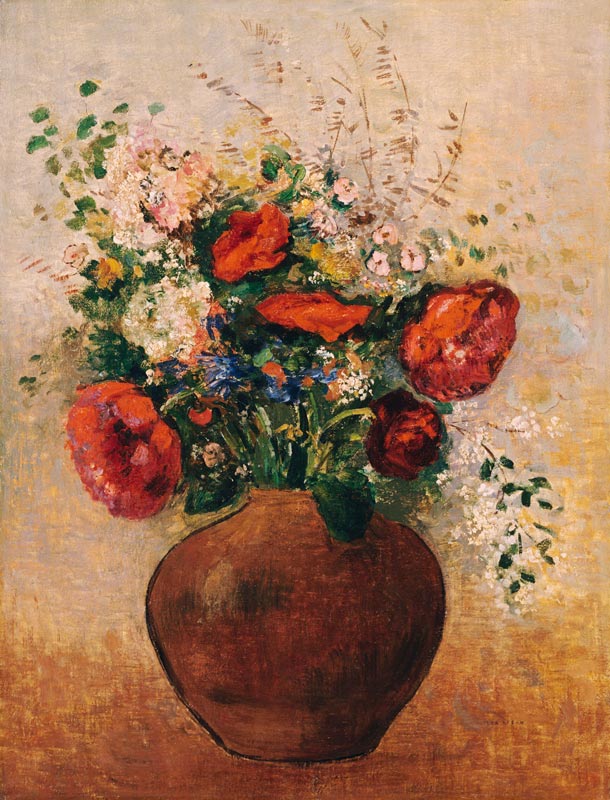 Vase Of Flowers à Odilon Redon