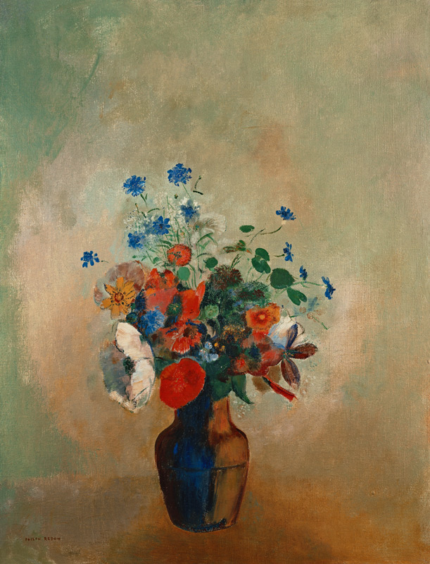 Wild Flowers, c.1902 à Odilon Redon