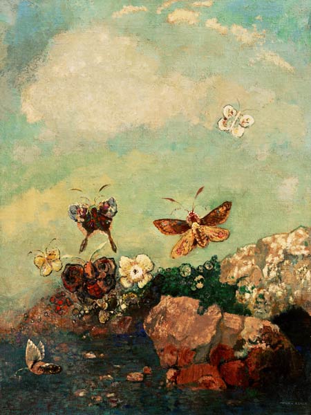 Butterflies à Odilon Redon