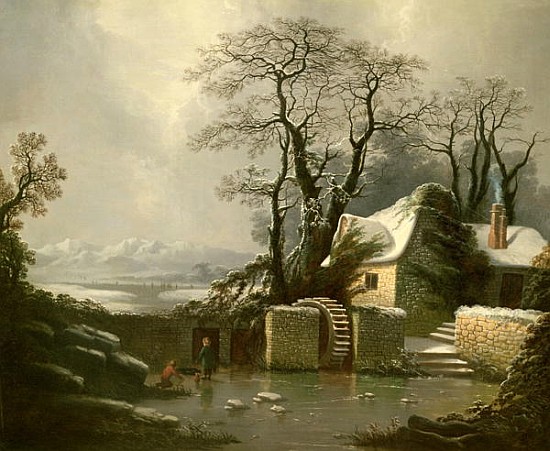 The Frozen Mill Race à of Chichester Smith George