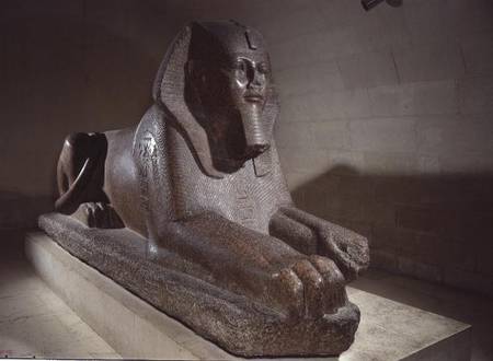 Large Sphinx, from Tanis à Old Kingdom Egyptian