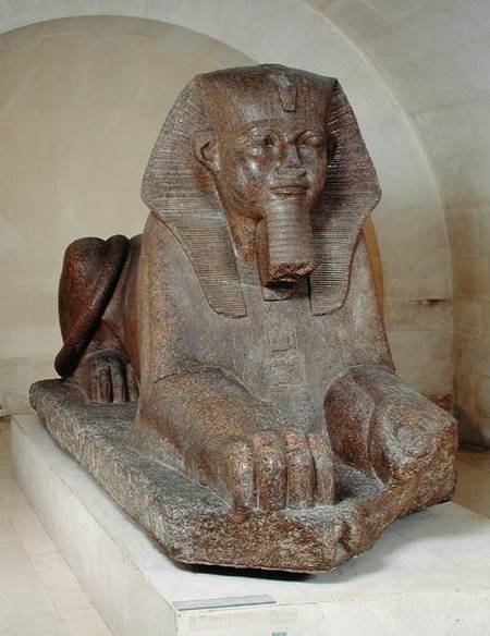Large sphinx, from Tanis à Old Kingdom Egyptian