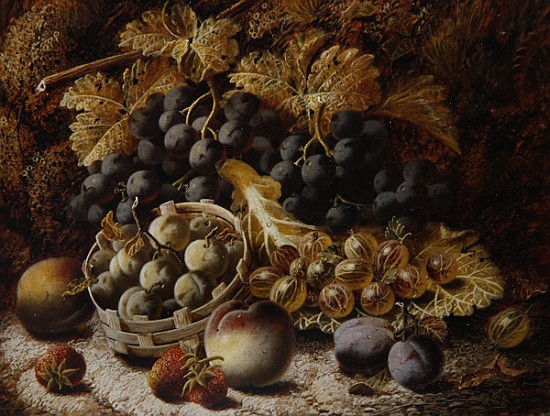Still Life of Fruit à Oliver Clare