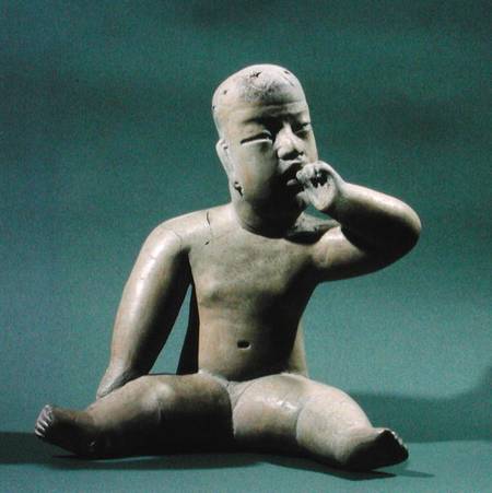 Baby Figure Statuette à Olmec