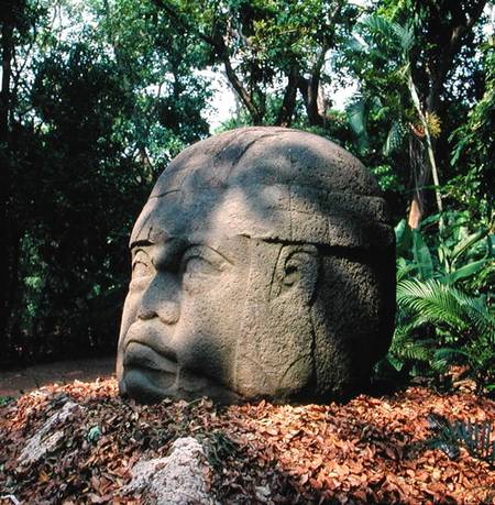 Colossal Head 1, Pre-Classic Period à Olmec
