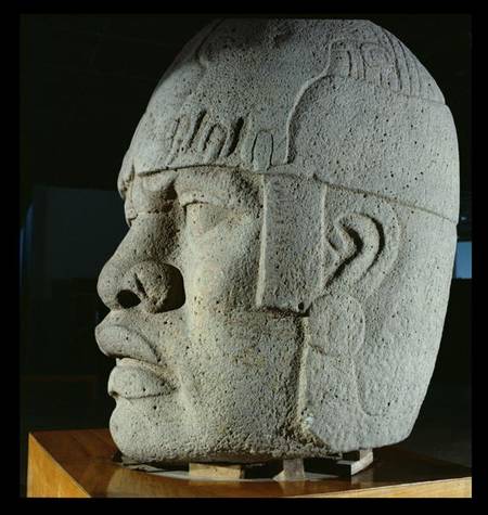 Colossal Head 4 from San Lorenzo, Veracruz, Mexico, preclassic à Olmec