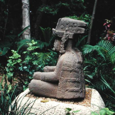 Monument 77, preclassic à Olmec