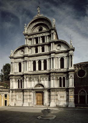The Church of San Zaccaria, 1480-1500 (photo) à or Codussi, Mauro Coducci