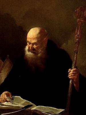 St. Benedict à or Piazetta, Giambattista Piazzetta