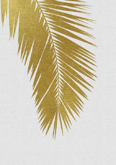 Palm Leaf Gold I