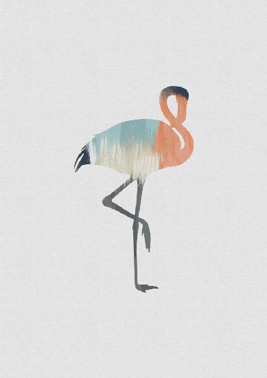 Pastel Flamingo