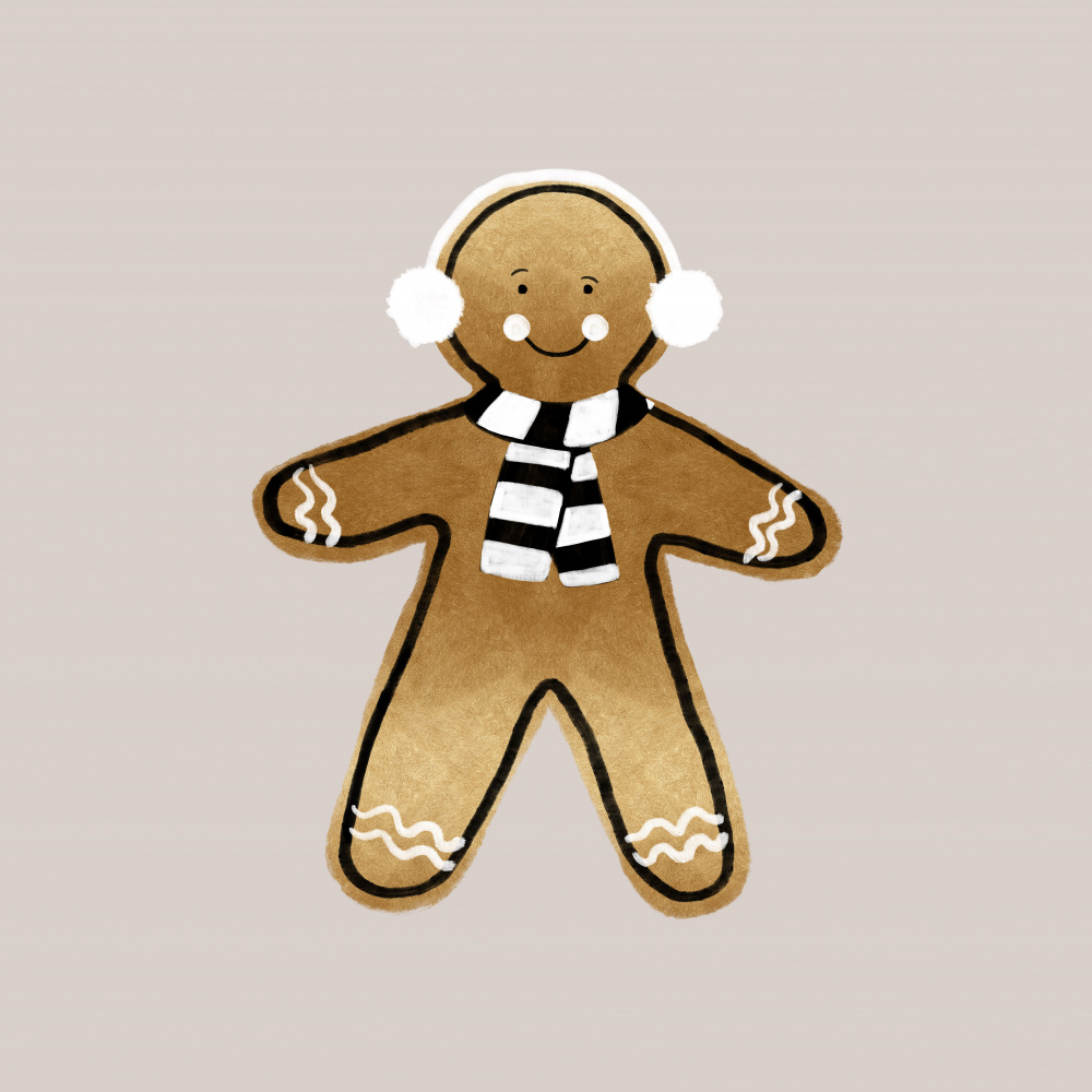 Xmas Gingerbread Man Ii à Orara Studio