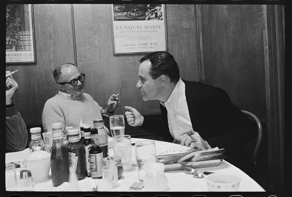 Billy Wilder and Jack Lemmon on the set of The Fortune Cookie à Orlando Suero