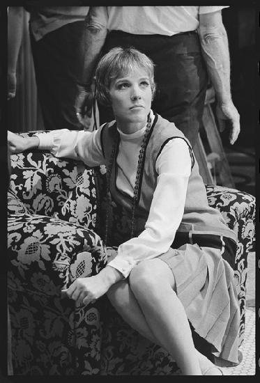 Julie Andrews on the set of Thoroughly Modern Millie