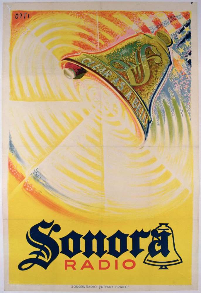 Poster advertising Sonora à Orsi