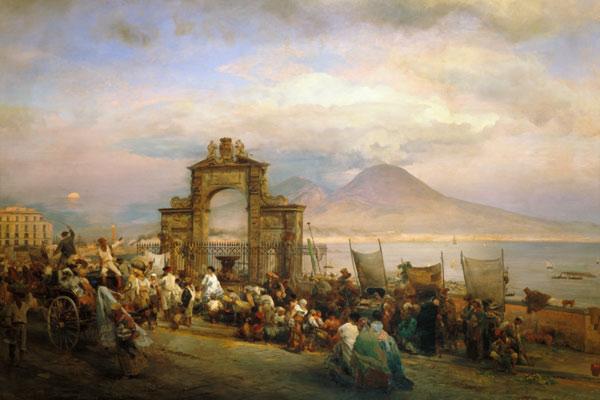 Jour de marché à Naples