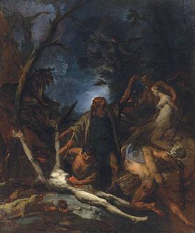 Witches at a black mass