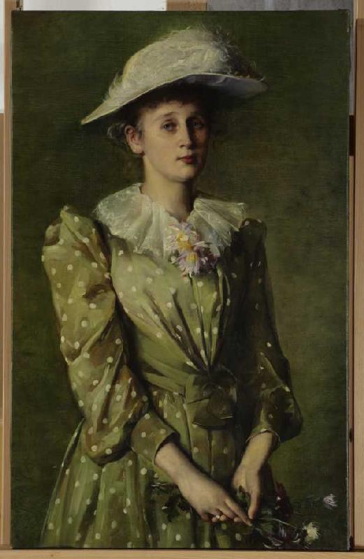 Bildnis Helene Roederstein (Schwester der Malerin) à Ottilie Roederstein