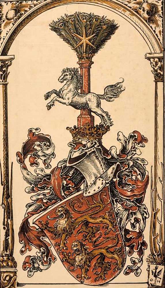 The root coat of arms of the German princely houses: The Welfen à Otto Hupp