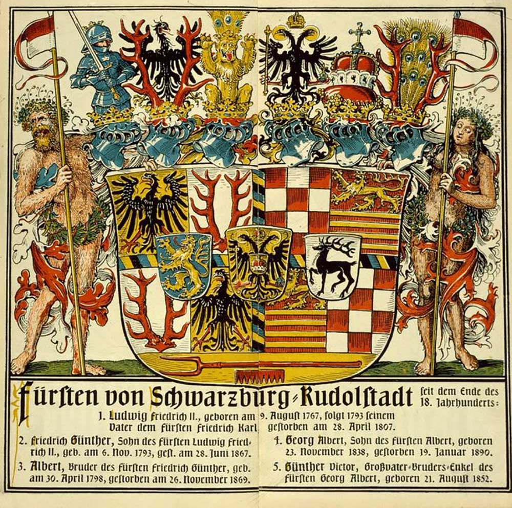 Princes of Schwarzburg-Rudolstadt à Otto Hupp
