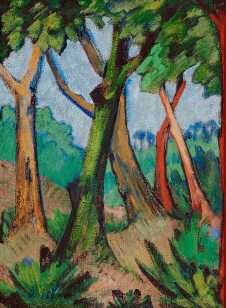 Forêt à Otto Mueller