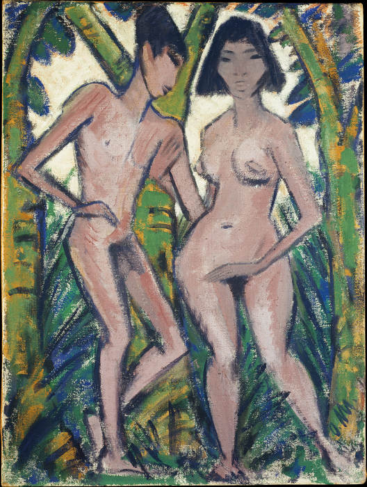 Adam and Eve à Otto Mueller